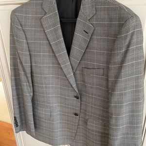 Men’s Gray Glen Plaid Sport Coat/Blazer